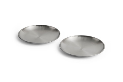 Talerz metalowy Outdoor Market 2 szt. 20 cm Hay