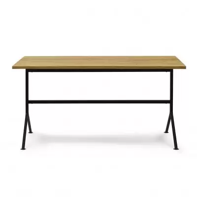 Biurko Kip czarna podstawa dębowe Normann Copenhagen
