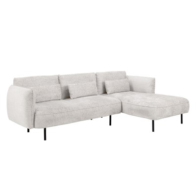 Sofa Cortona z Szezlongiem 276x160 Cm Champagne Flexlux