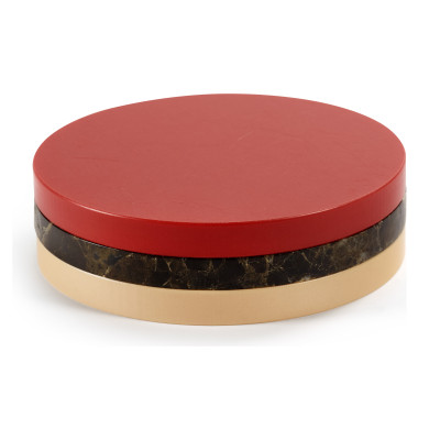Deska do serwowania Circles 3 szt. czerwony Valerie Object