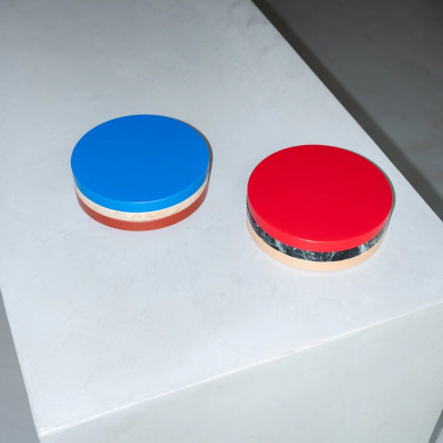 Deska do serwowania Circles 3 szt. niebieski Valerie Object