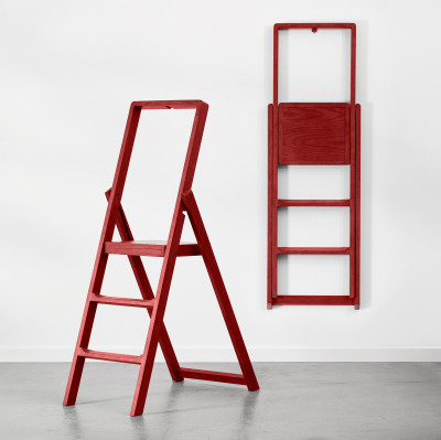 Drabina Step czerwona Design House Stockholm