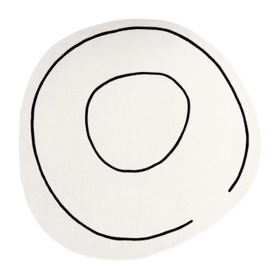 Dywan Loop Ivory okrągły 250 cm Carpet Decor