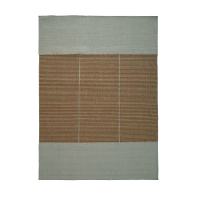 Poetic Grid Camel Linie Design-Teppich