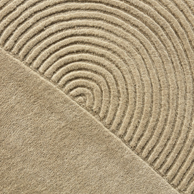 Dywan Zen Split 157x180 Cm Beżowy Bolia