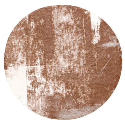 Dywan okrągły Rust Copper Carpet Decor