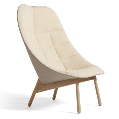 Fotel Uchiwa Quilted - Flamiber Sand HAY