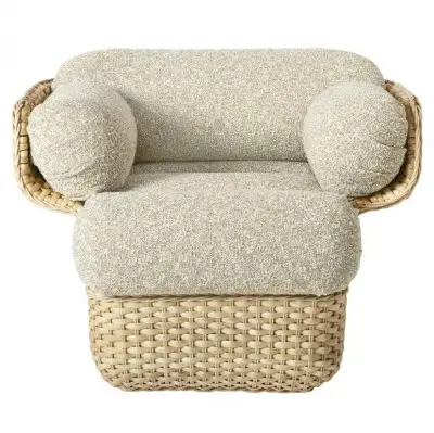 Basket Kvadrat Sahco Gubi armchair