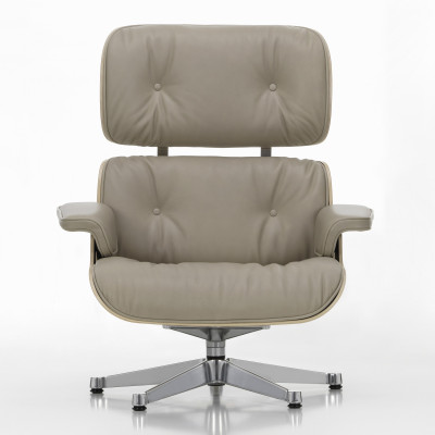 Fotel Eames Lounge chair skórzany Dark Sand Vitra