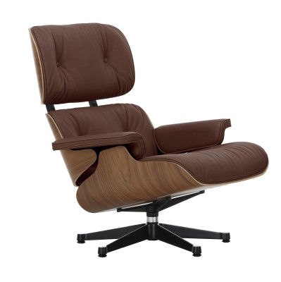 Fotel Eames Lounge chair skórzany Marron Vitra