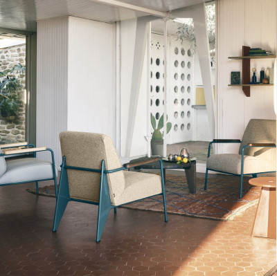 Fotel Fauteuil de Salon bamboo terra 04 Vitra