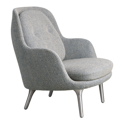 Fotel Fri JH4 Safire light blue Fritz Hansen
