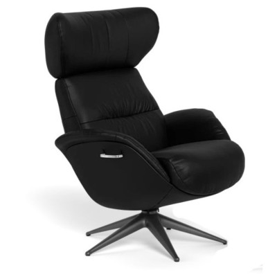 Fotel Wypoczynkowy More Platin Black Flexlux