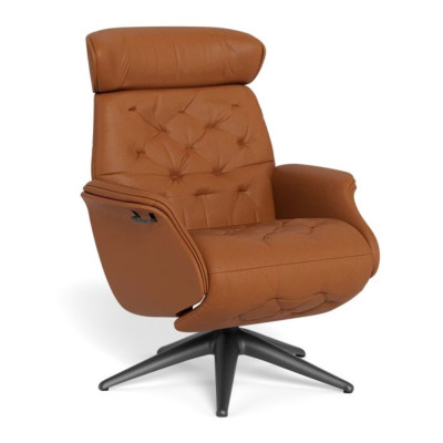 Fotel Wypoczynkowy Volden High Function Cognac Brown Flexlux