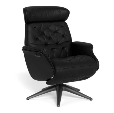Fotel Wypoczynkowy Volden High Function Platin Black Flexlux