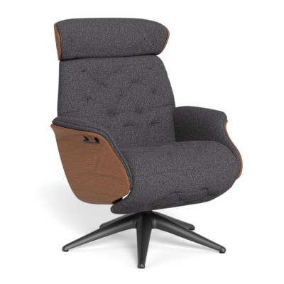 Fotel Wypoczynkowy Volden High Function Anthracite Grey Flexlux