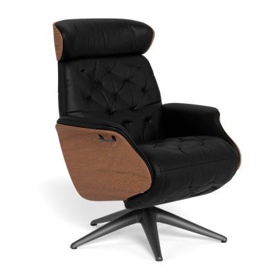 Fotel Wypoczynkowy Volden High Function Omaha Black Flexlux