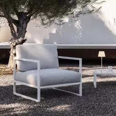 Fotel ogrodowy Comova biały la forma