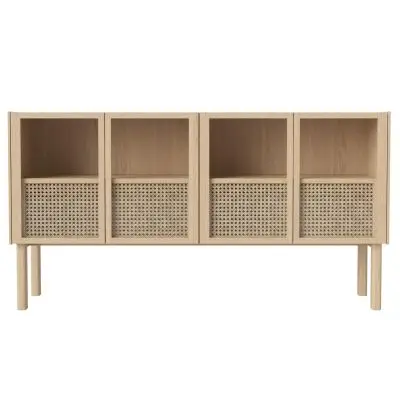 KOMODA CANA 84 CM DĄB BIELONY BOLIA