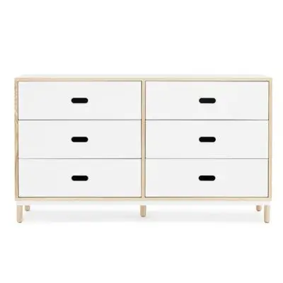 KOMODA KABINO BIAŁA 6 SZUFLAD NORMANN COPENHAGEN