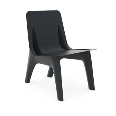 KRZESŁO J-CHAIR LOUNGE ALU GRAFITOWE ZIETA