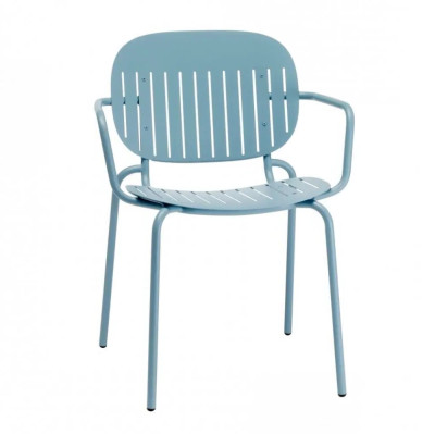 Krzesło ogrodowe si-si barcode 2507 niebieskie scab design