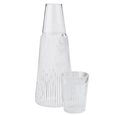 Carafe se skleněnými pilastro Stelton