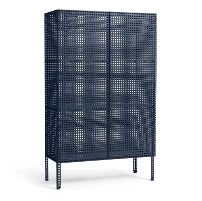 Komoda Perforated large niebieska HAY