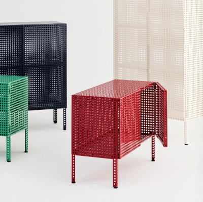 Komoda Perforated large złamana biel HAY