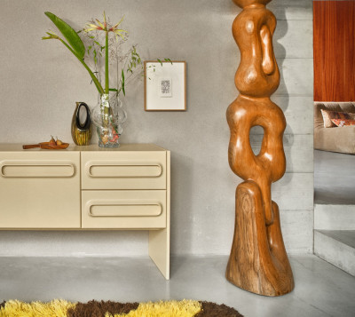 Komoda Space 160 cm kremowa HKliving