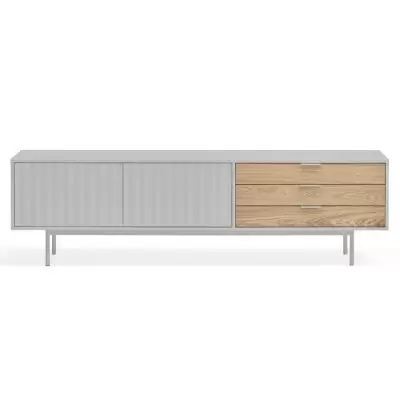 Komoda tv Sierra 180 cm jasnoszara Teulat