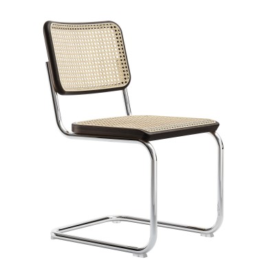 Krzesło S32 V Ciemny Brąz Wyplatane Thonet