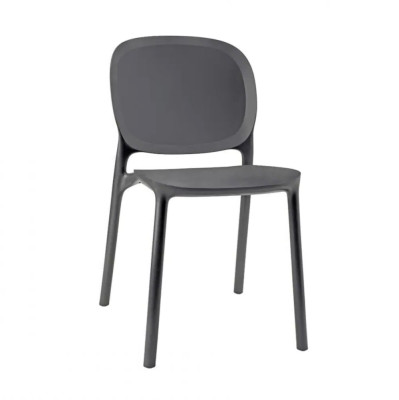 Krzesło ogrodowe Hug antracytowe Scab Design