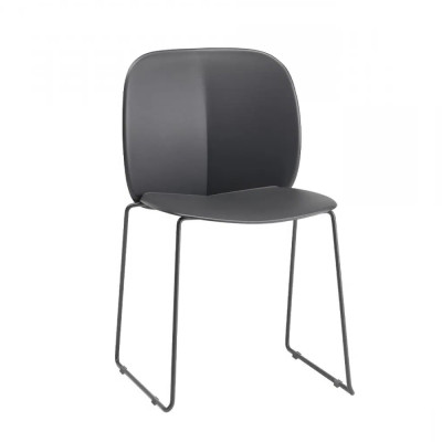 Krzesło ogrodowe Mentha sledge antracytowe Scab Design