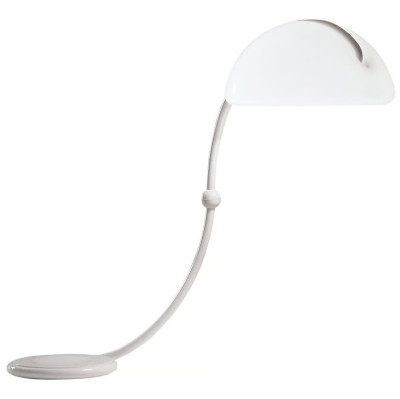 Lampa podłogowa Serpente biała Martinelli Luce