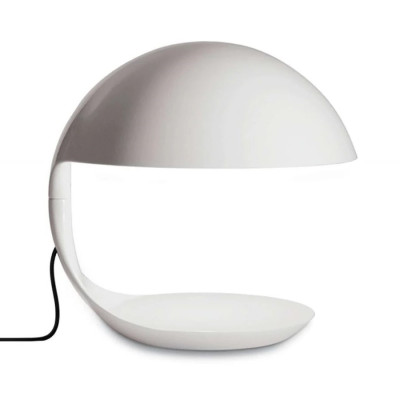 Lampa stołowa Cobra biała Martinelli Luce