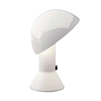 Lampa stołowa Elmetto biała Martinelli Luce