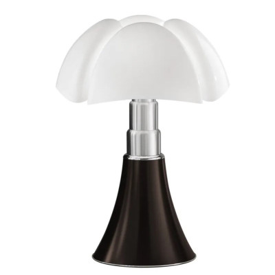 Lampa stołowa Pipistrello Med ciemnobrązowa Martinelli Luce