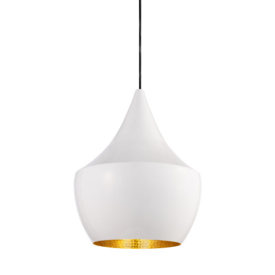 Lampa wisząca Beat Fat biała Tom Dixon