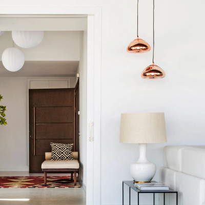 Lampa wisząca Void medium miedziana Tom Dixon