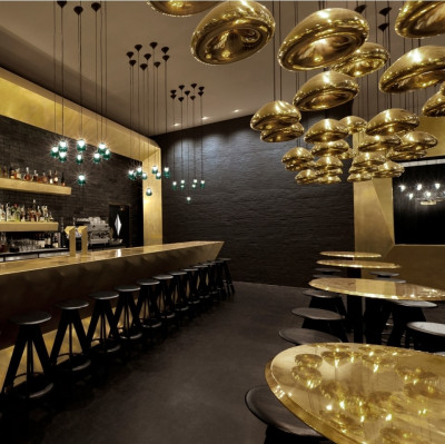 Lampa wisząca Void medium mosiężna Tom Dixon