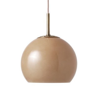 Lampa Wisząca Ball Glass 18 Cm Cappuccino Frandsen