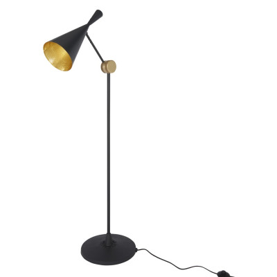 Lampa podłogowa Beat czarna Tom Dixon