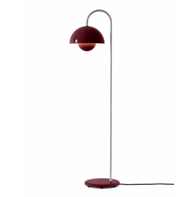 Lampa podłogowa Flowerpot VP12 śliwkowa Andtradition