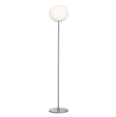 Lampa podogowa Glo-Ball F2 srebrna Flos