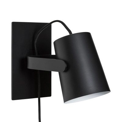 Ardent Black Wall Lamp Hubsch