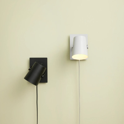 Ardent Black Wall Lamp Hubsch