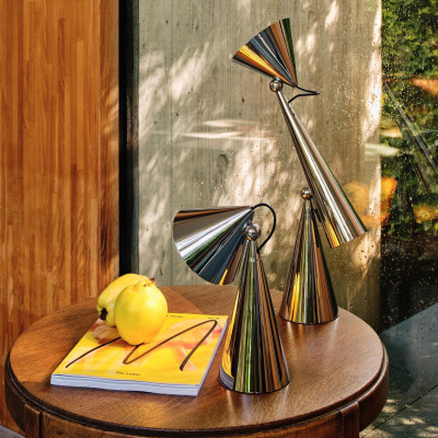 Lampa stołowa Pose Task Light srebrna Tom Dixon