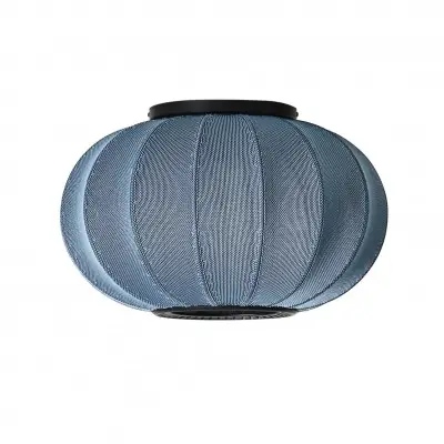 Lampa sufitowa Knit-Wit 45 cm niebieska Made By Hand