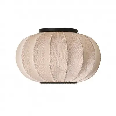 Lampa sufitowa Knit-Wit 45 cm piaskowa Made By Hand